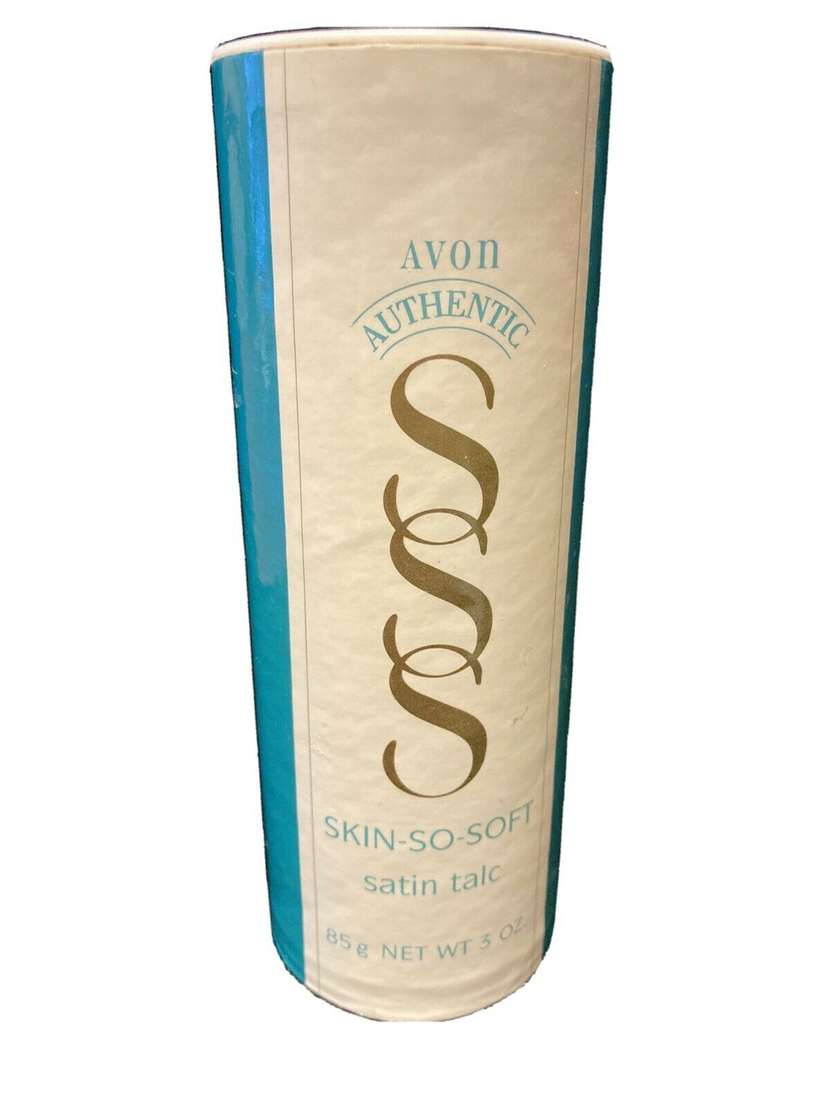 Avon Authentic Skin So Soft Satin Talc 1987 Discontinued