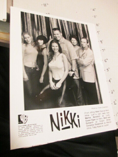 WB TV show promo photo 2000 NIKKI Cox cast Marina Benedict Nick Von Esmarch