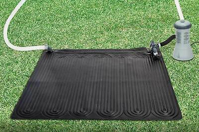 Intex Solar Water Heater Mat for 8,000 Gallon Above Ground Swimming Pool, Black