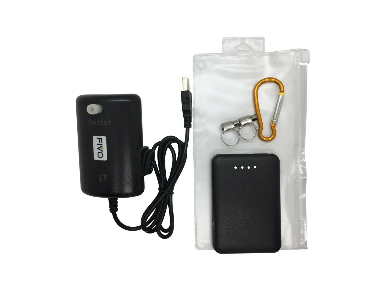 Powered Sprayer DIY Kit for upgrading manual to pumpless with Li-ion Power Bank